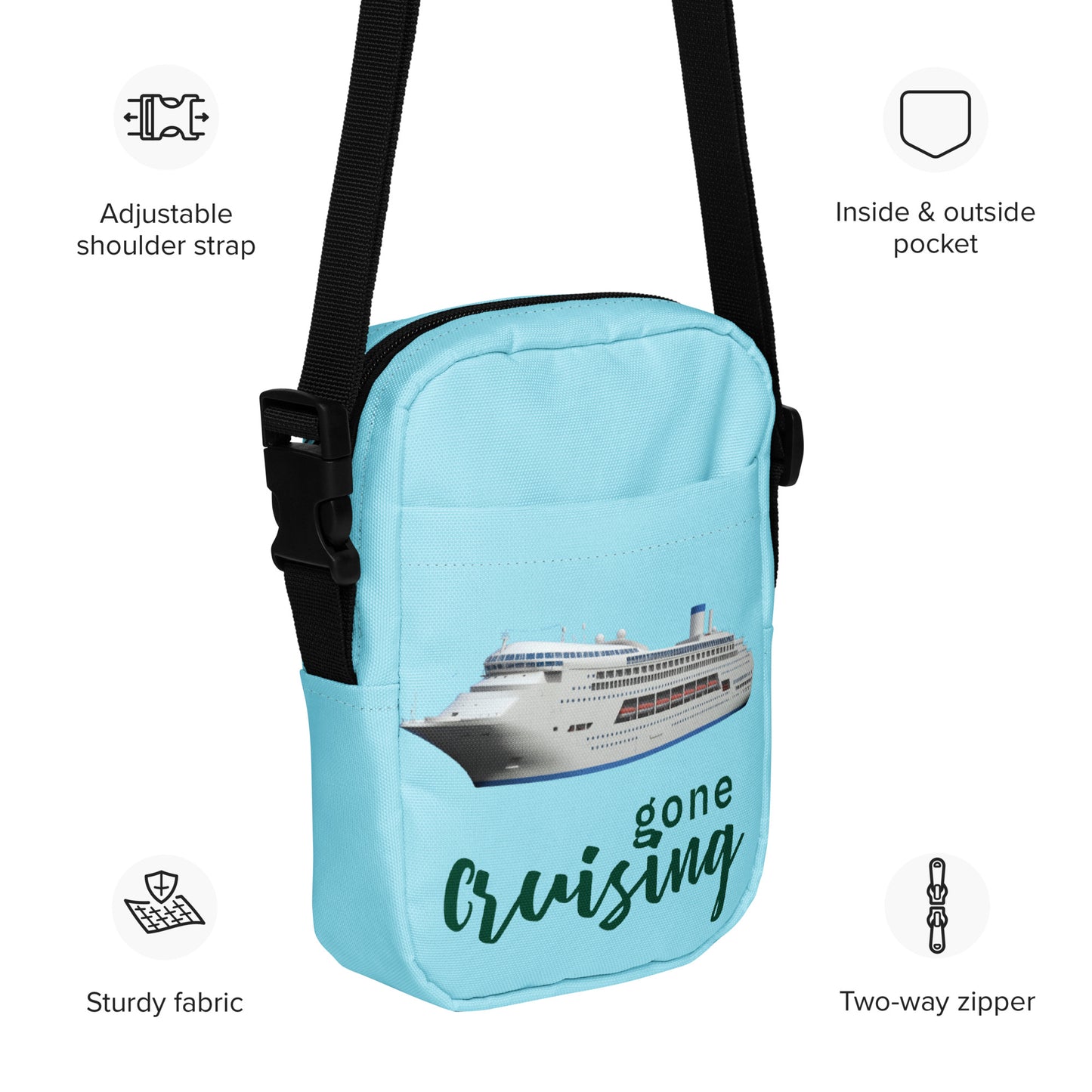 Gone Cruising - Tourist Bag
