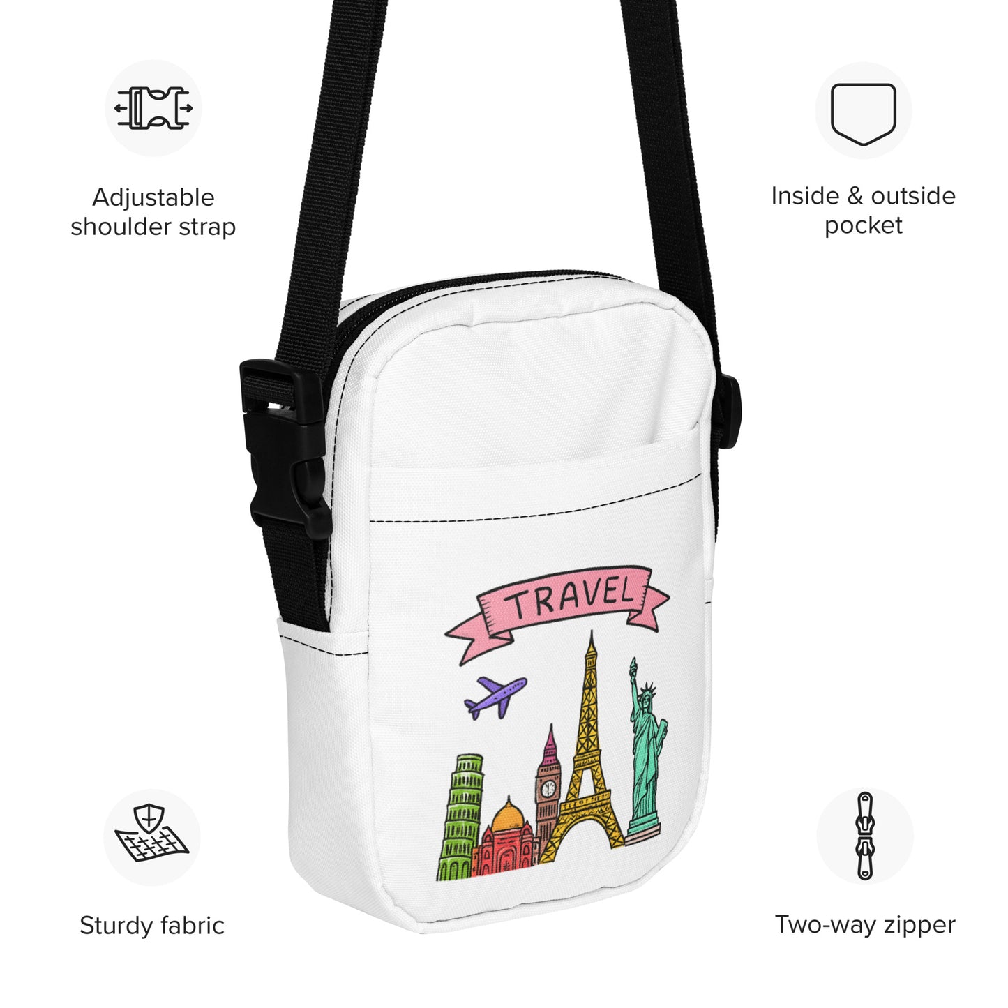 'Around the World' Tourist Bag