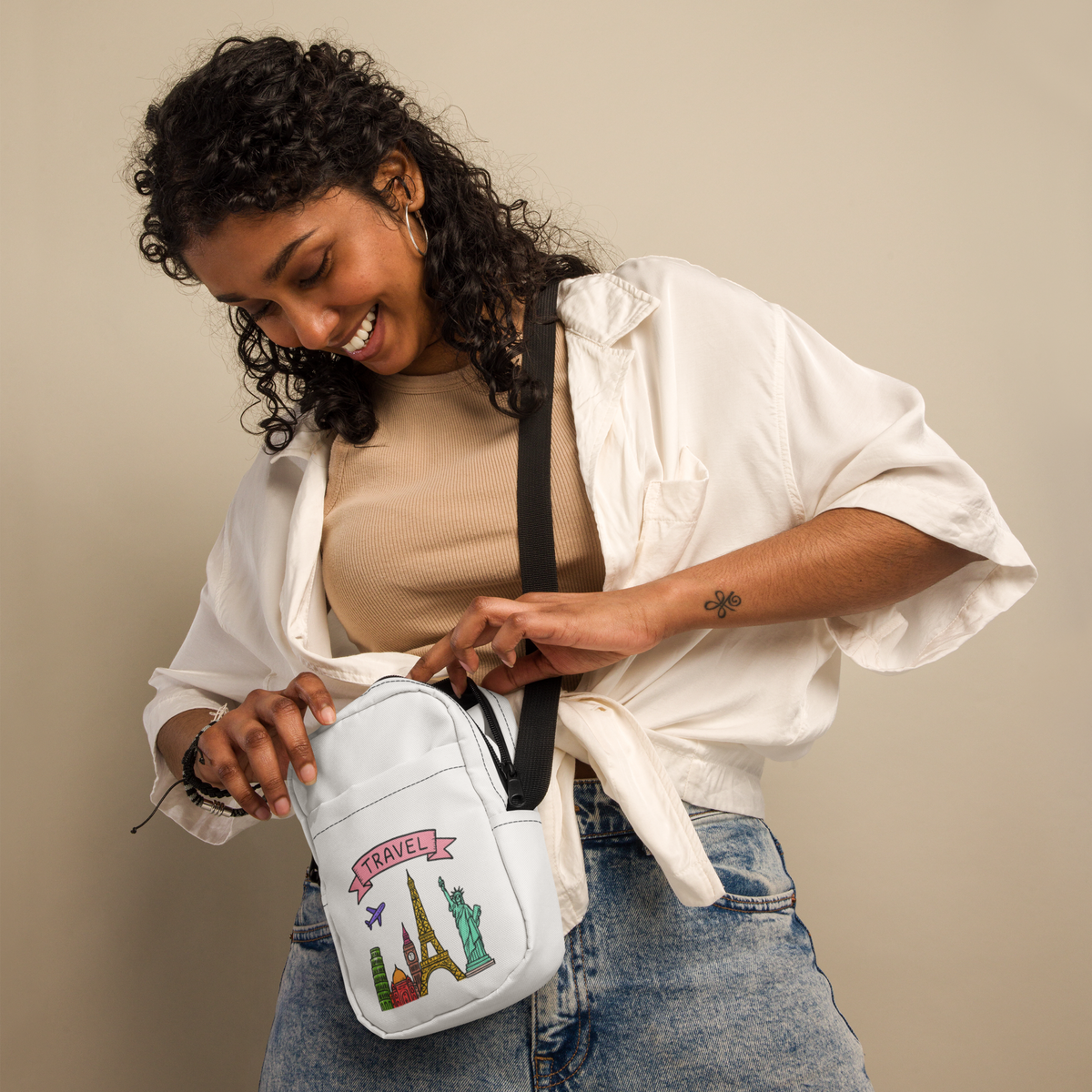 'Around the World' Tourist Bag