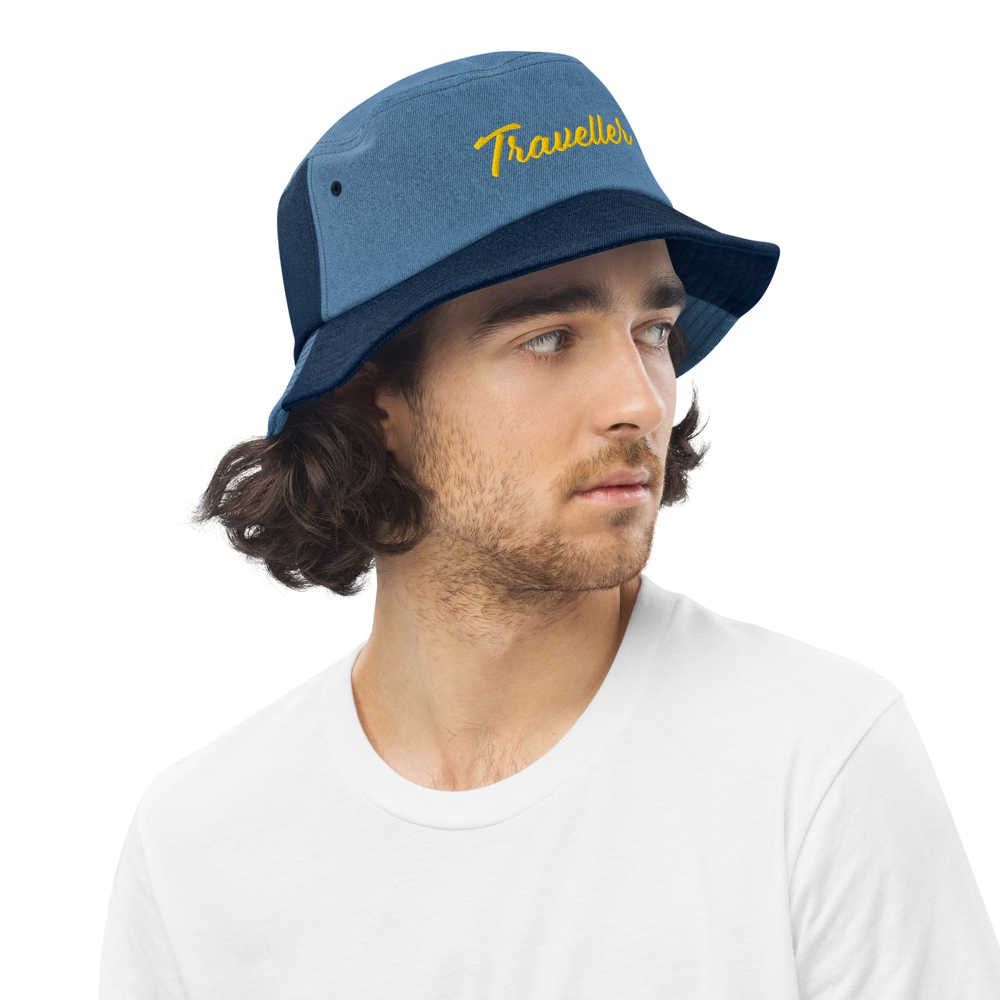 Traveller Denim bucket hat